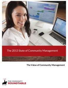 value of community management - socm 2013