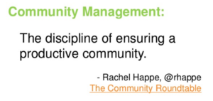 community management 101