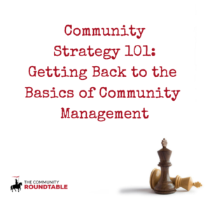 community strategy 101